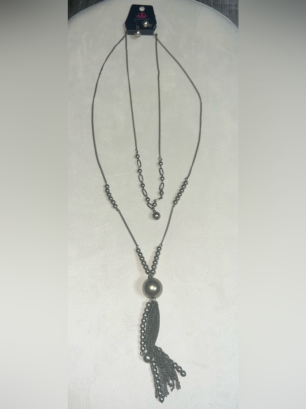 Women's Multi-Strand Gold Tassel Necklace